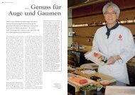 Genuss für Auge und Gaumen - Tanaka Restaurant