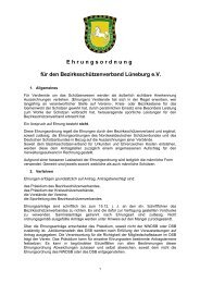 Ehrungsordnung für den ... - bsv-lueneburg.de