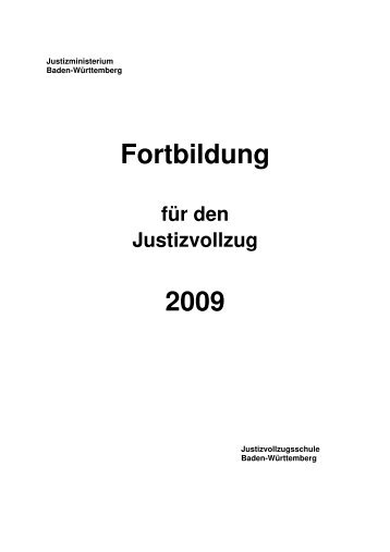 Programm - Fortbildung  2009