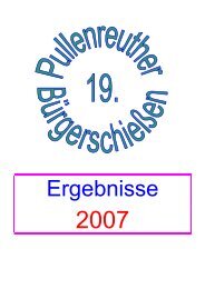 2007 - SG Pullenreuth