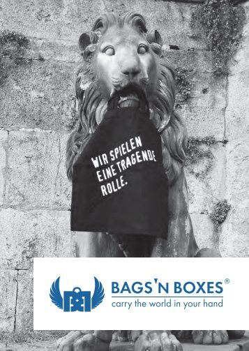 Bags’n Boxes Katalog 2013