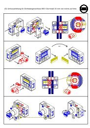 Umbauanleitung für Drehstangenschloss 8501 Dornmaß 30 mm von ...