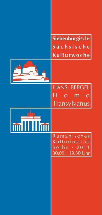 Homo Transylvanus - Siebenbuerger.de