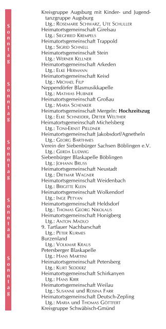 Programm des Heimattages 2006 (PDF) - Siebenbuerger.de