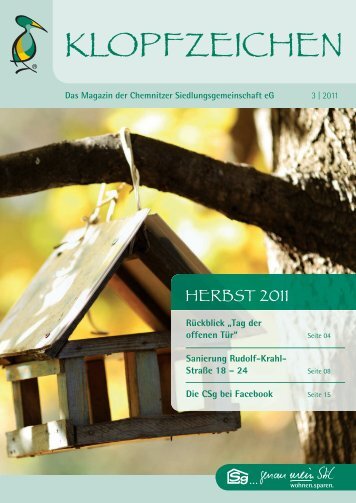Herbst - Chemnitzer Siedlungsgemeinschaft eG