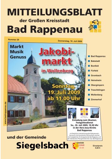 Bad Rappenau - Gemeinde Siegelsbach