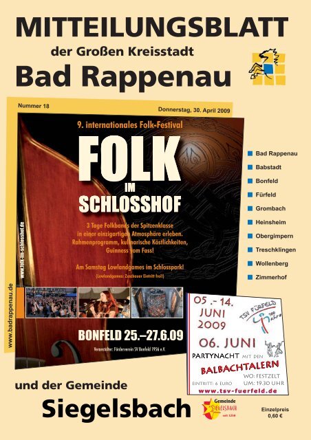 Bad Rappenau - Gemeinde Siegelsbach