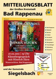 Bad Rappenau - Gemeinde Siegelsbach