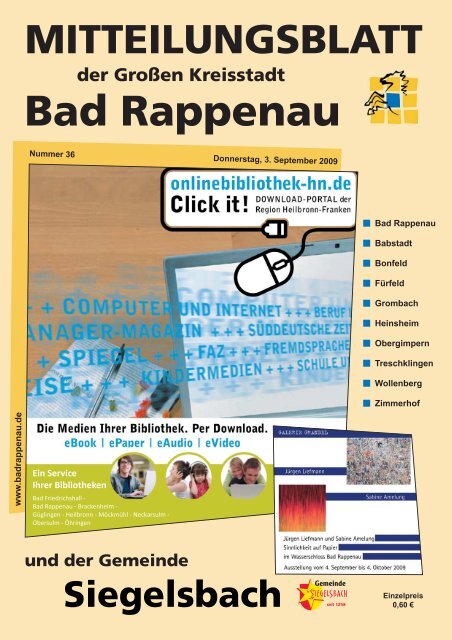 Bad Rappenau - Gemeinde Siegelsbach