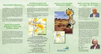 Döberitzer Heide - Heinz Sielmann Stiftung