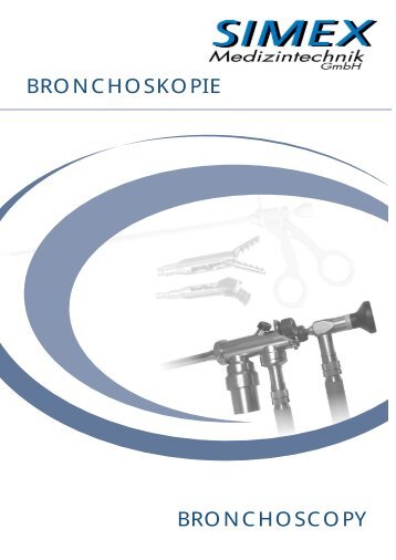 BRONCHOSKOPIE BRONCHOSCOPY - SIMEX  Medizintechnik GmbH