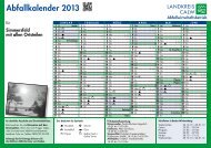 Abfallkalender 2013 - AWG Abfallwirtschaft Landkreis Calw