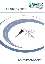 LAPAROSCOPY LAPAROSKOPIE - SIMEX Medizintechnik GmbH