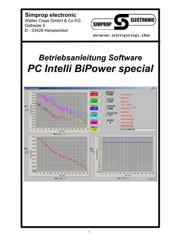 PC Intelli BiPower special - Simprop
