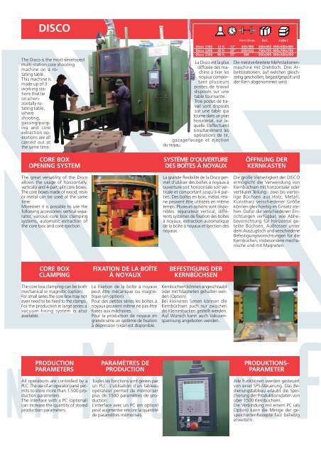 COLD-BOX CORE MAKING SYSTEMS ... - Simpson Group