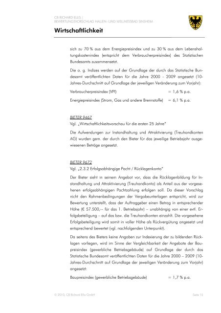 Anlage 1 Bewertungsvorschlag - Stadt Sinsheim