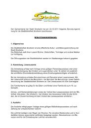 Stadtbibliothek - Benutzungsordnung.pdf - Stadt Sinsheim