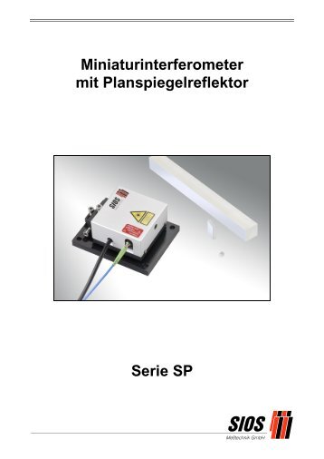 Miniaturinterferometer mit Planspiegelreflektor Serie SP - SIOS ...