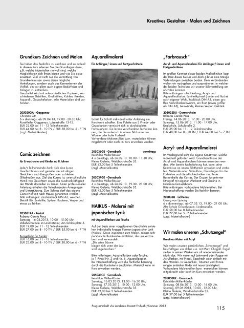 S 36-55 Kultur und Gesellschaft 1-11.qxd - Volkshochschule des ...