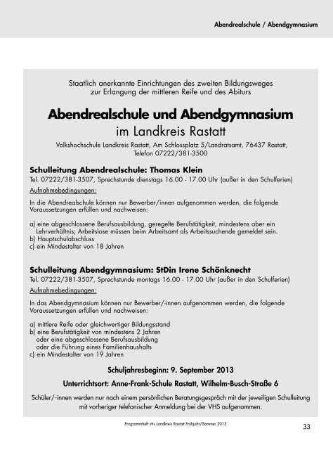 S 36-55 Kultur und Gesellschaft 1-11.qxd - Volkshochschule des ...