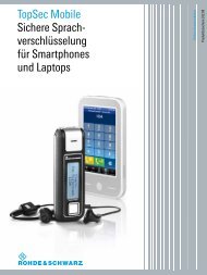 TopSec Mobile - Rohde & Schwarz Österreich