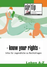 know your rights - Stadtjugendring Augsburg