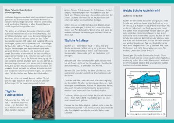 Diabetischer Fuß Informationsbroschüre für Patienten und Angehörige