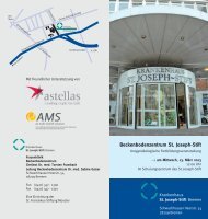 Einladungsflyer Beckenbodenzentrum.indd - Krankenhaus St ...