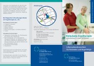 Ambulante Ergotherapie - Krankenhaus St. Joseph-Stift Bremen