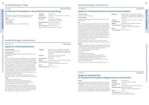 Fortbildungsprogramm 2013 - Krankenhaus St. Joseph-Stift Bremen