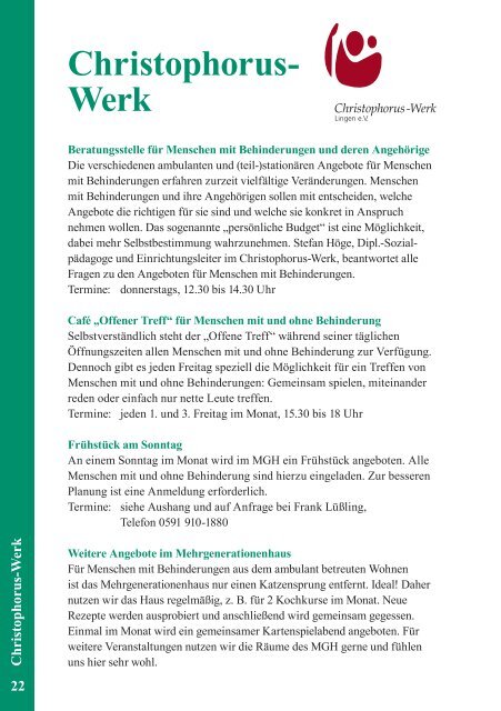 Veranstaltungskalender Herbst/Winter 2012/2013 zum ... - SkF Lingen