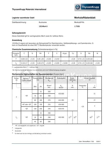 13CrMo4-5 - S-k-h.com