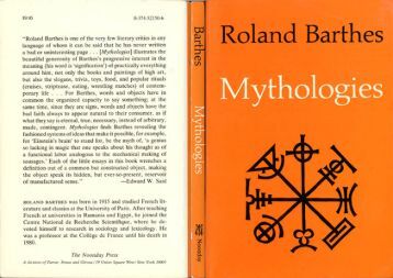 barthes toys essay In the article “toys” (1957), roland barthes claims that modern toys are conditions children to gender roles they are expected to demonstrate. barthes toys essay In the article “toys” (1957), roland barthes claims that modern toys are conditions children to gender roles they are expected to demonstrate.