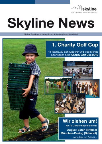 1. Charity Golf Cup - Skyline Assekuranzmakler GmbH
