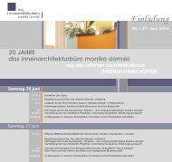 EINLADUNG - 20-jähriges Bürojubiläum 2010.pdf - Slomski, Monika