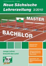 NSLZ 3/2010 - Sächsischer Lehrerverband