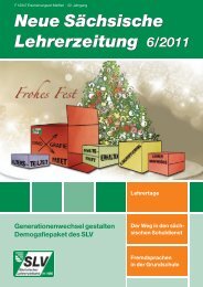 Neue Sächsische Lehrerzeitung Neue Sächsische Lehrerzeitung