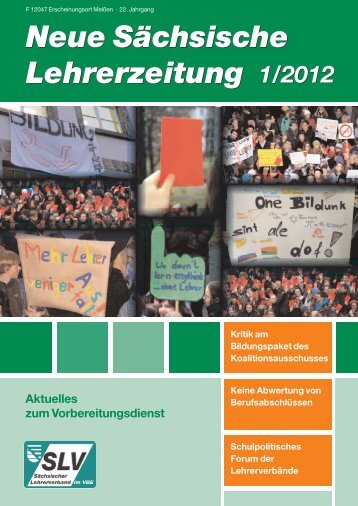 Neue Sächsische Lehrerzeitung Neue Sächsische Lehrerzeitung