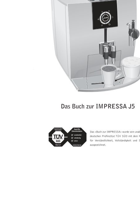 Das Buch zur IMPRESSA J5
