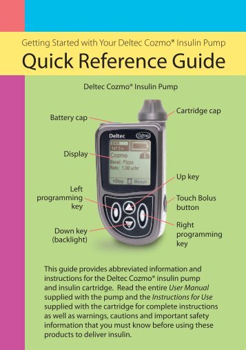 Model 1700 Quick Reference (Ice Blue, Slate Gray - Smiths Medical