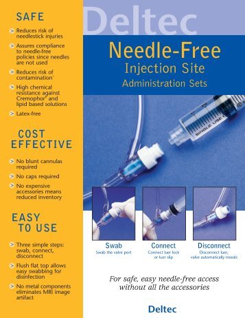 Needle-Free Injection Site - Smiths Medical