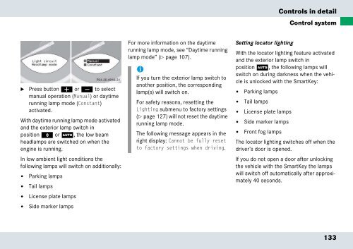 Mercedes-Benz SLR McLaren. Operator's Manual.