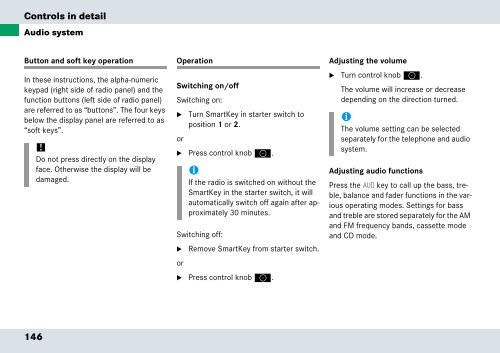 Mercedes-Benz SLR McLaren. Operator's Manual.