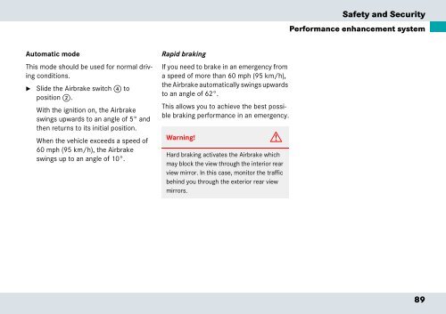 Mercedes-Benz SLR McLaren. Operator's Manual.