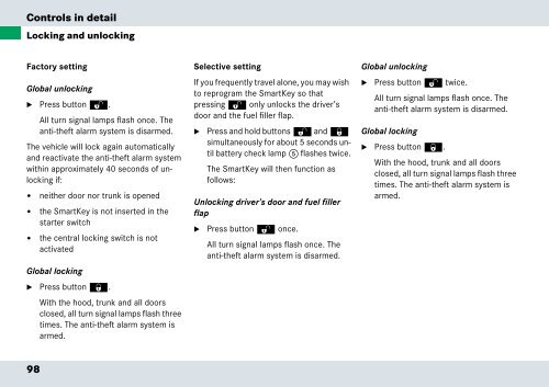 Mercedes-Benz SLR McLaren. Operator's Manual.