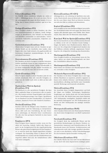 Cthulhu für Einsteiger (PDF) - Pegasus Spiele