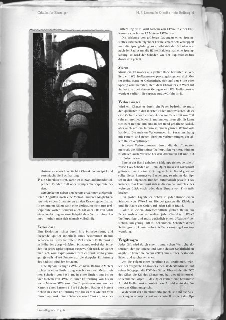 Cthulhu für Einsteiger (PDF) - Pegasus Spiele