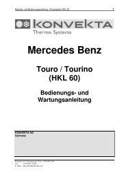 Mercedes Benz - Konvekta