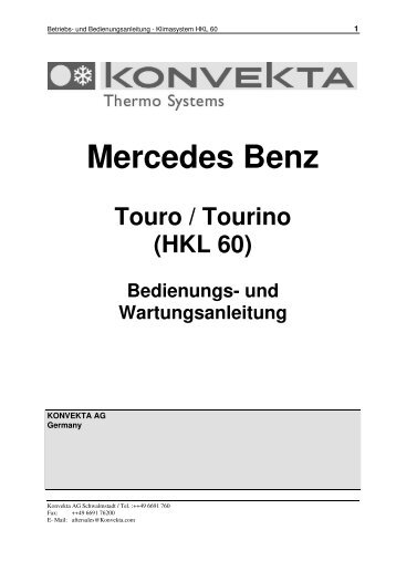 Mercedes Benz - Konvekta