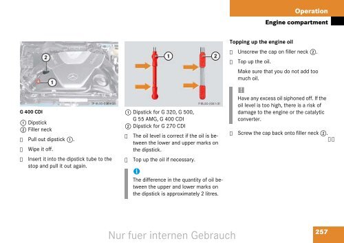 G-Class Owner's Manual - Mercedes G-Class, G-Wagon, G500, G55 ...